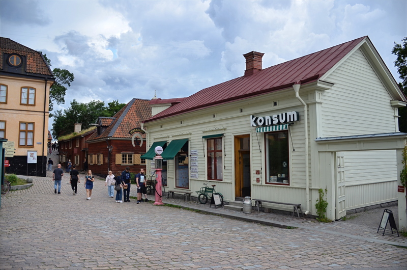 22 - The historic town district within the Skansen open-air museum in Stockholm
